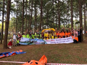 Team building event during CEOK35 Christmas celebration in Dalat