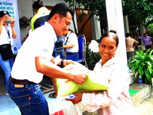 Charitable event to support people in flooded area in Quang Binh
